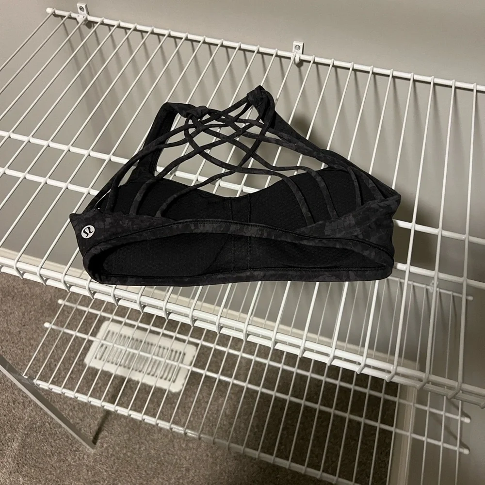 Lululemon Athletica Charcoal Sports Bra